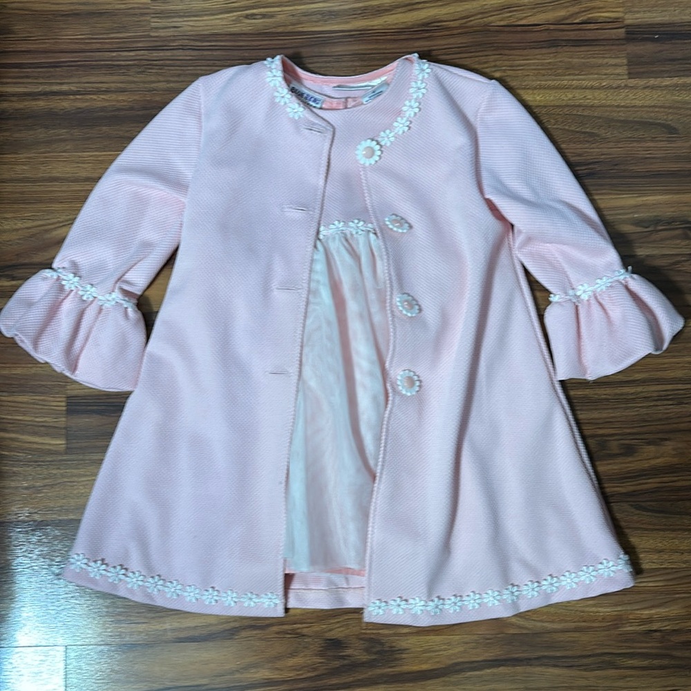 Blueberi Boulevard Dress Set, Girls size 4T